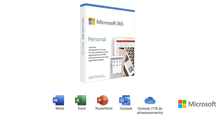 Microsoft office 365, licencia personal de 1 año