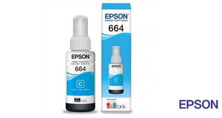 Tinta EPSON 664 Azul Original