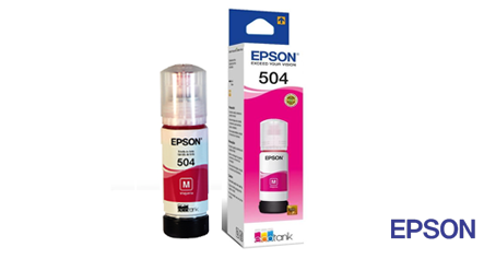 Tinta EPSON T504 Magenta Original