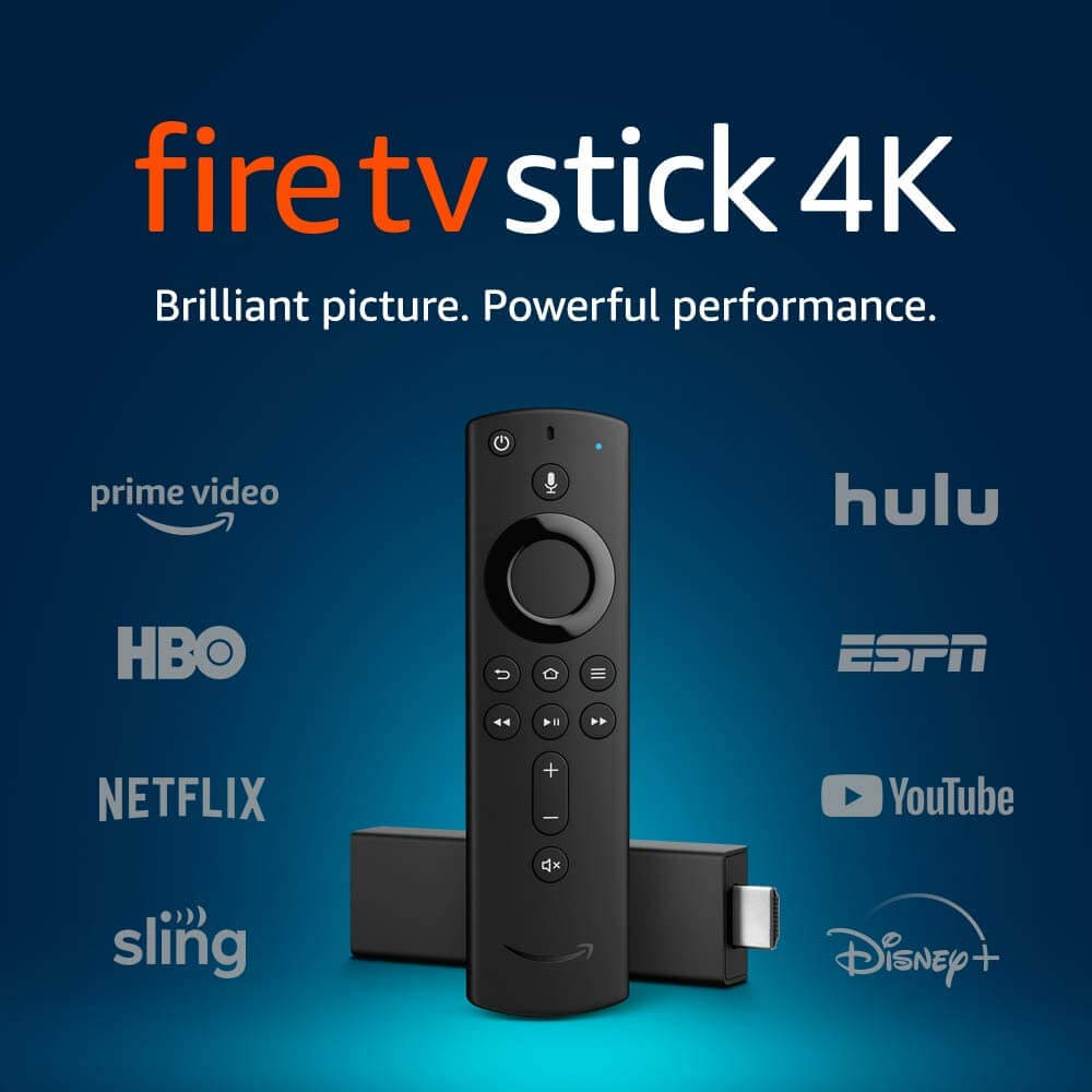 Fire TV Stick Fire TV Stick con mando por voz Alex 4K 1080P Amazon