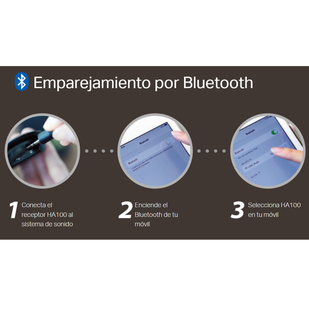 Receptor de música Bluetooth TP-LINK HA100