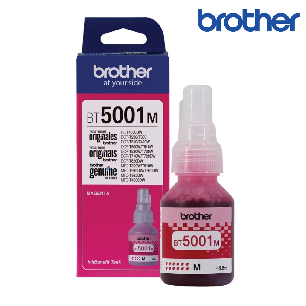Tinta Brother BT5001M Magenta Original