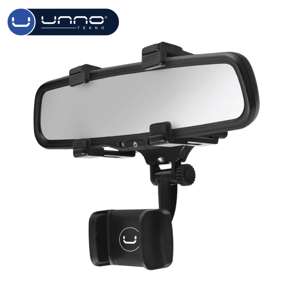 Soporte de celular para Espejo Retrovisor UNNO CH3008BK