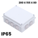 Caja Plástica de Registro IP65 200*155*80