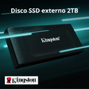 Disco Duro Externo Solido SSD 2TB KINGSTON XS1000