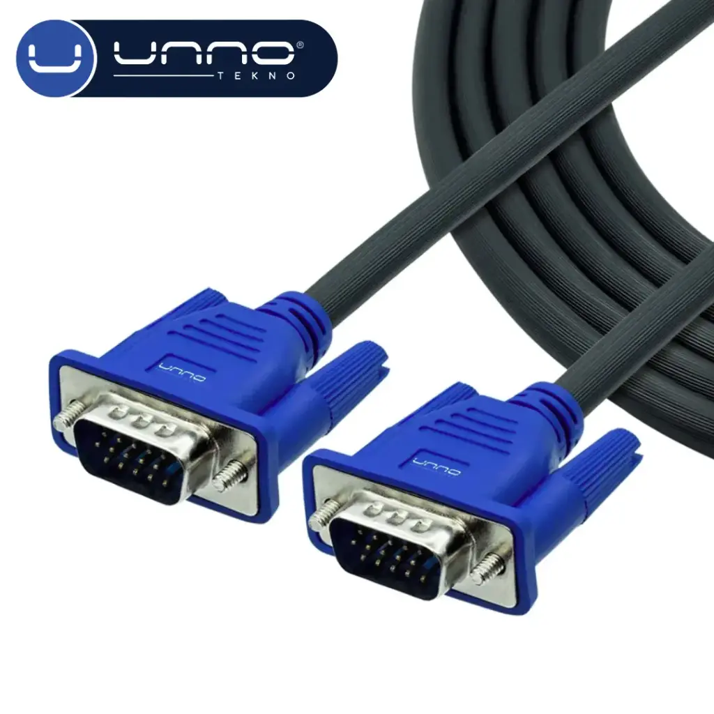Cable VGA Macho a Macho 1.8M UNNO CB4016BK