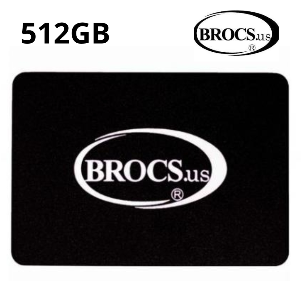 Disco Duro Estado Solido SSD BROCS 512GB