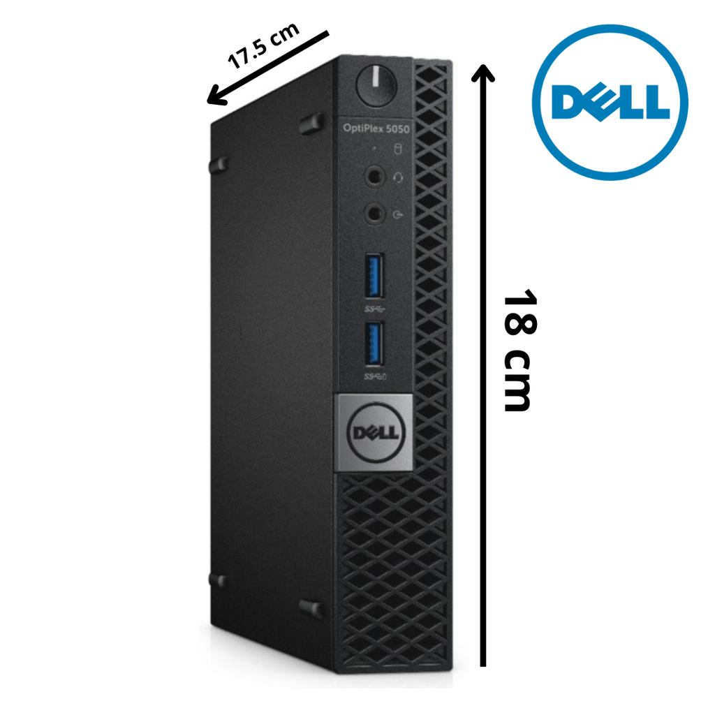 Mini CPU DELL Core i3 Optiplex 3050 7GN Remanufacturado