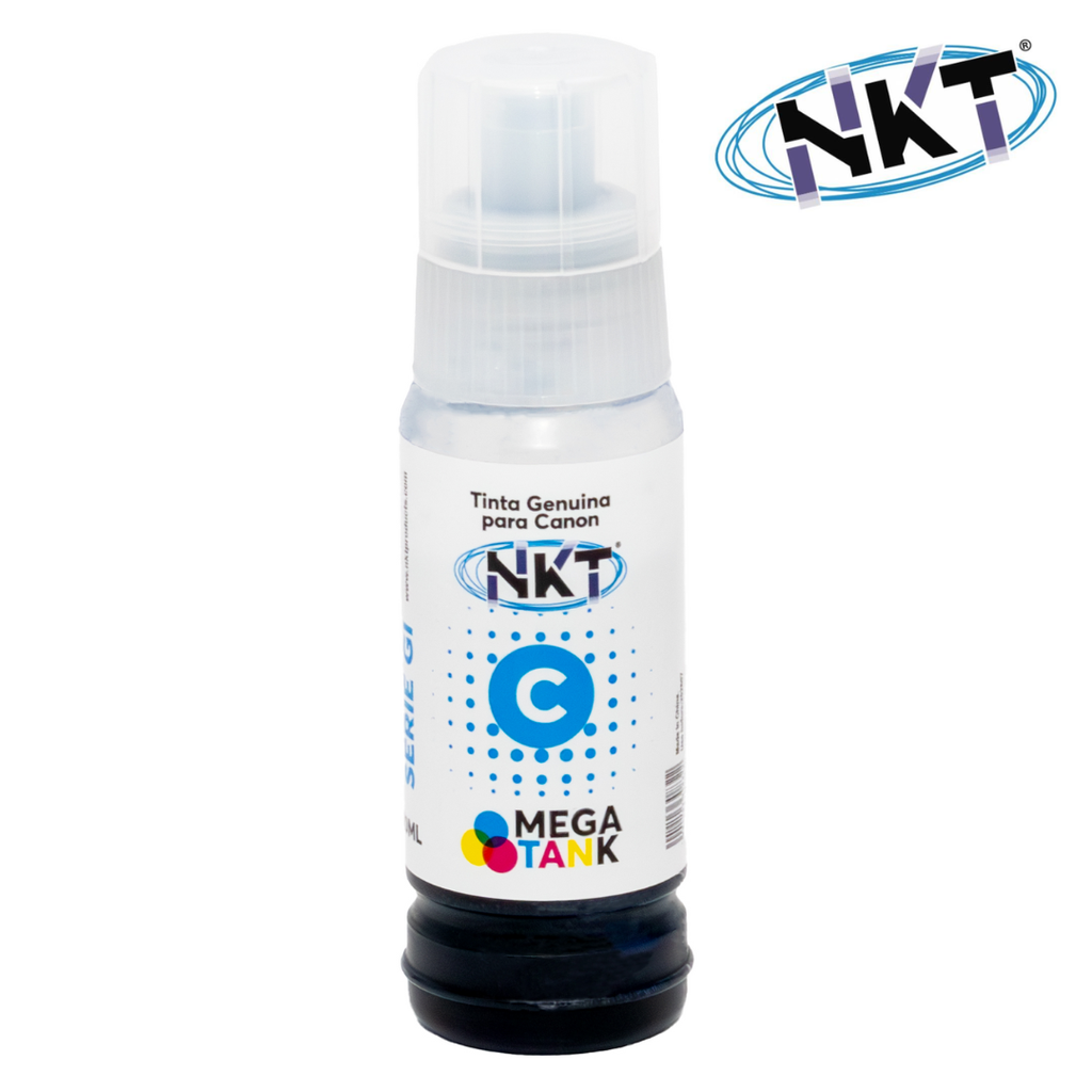 Tinta NKT  para CANON GI Azul