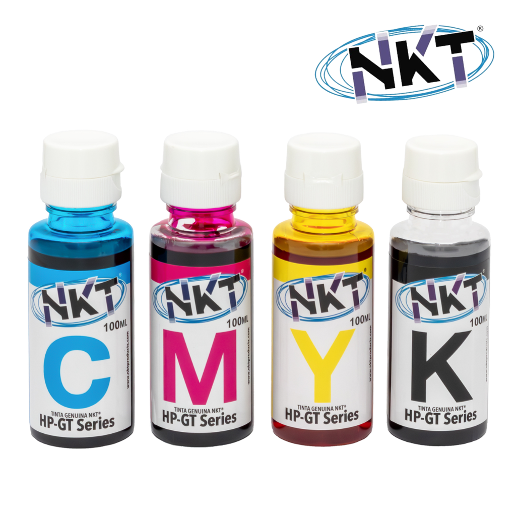 KIT de 4 tintas NKT para HP Series GT