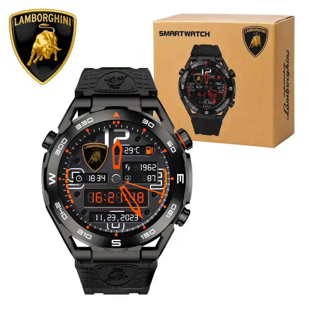 Smart Watch Reloj Inteligente LAMBORGHINI V12GT