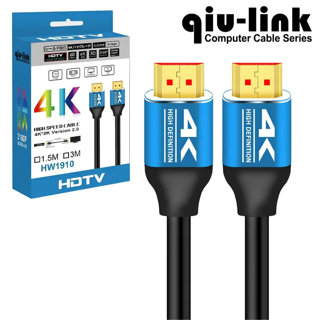Cable HDMI 4K 3M QIU LINK
