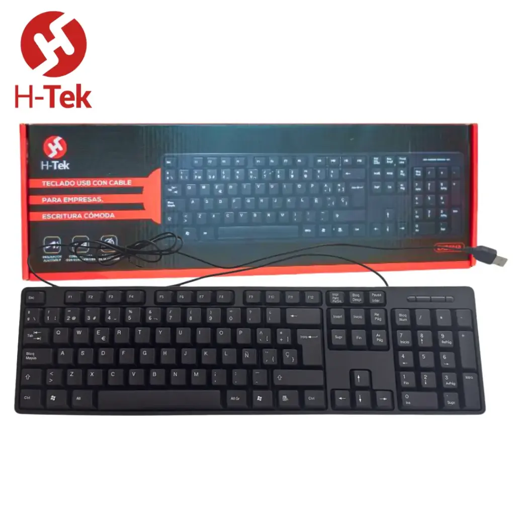 Teclado Multimedia H-TEK Básico