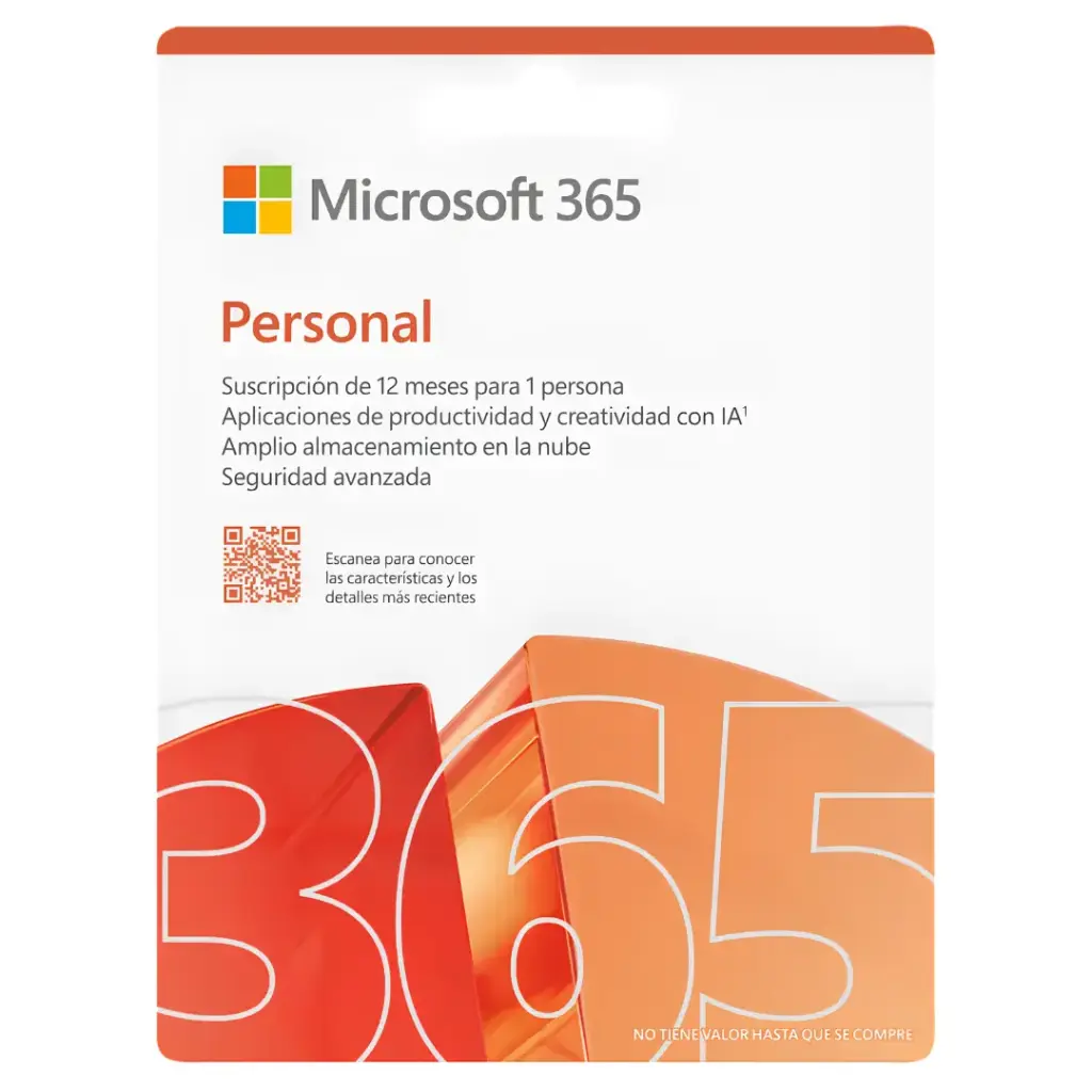 Microsoft Office 365, licencia 1 año, 5 dispositivos