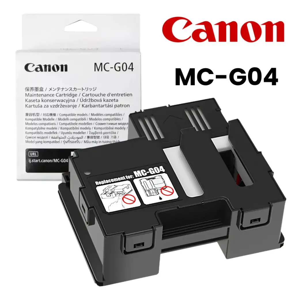 Cartucho de mantenimiento con chip para CANON MC-G04