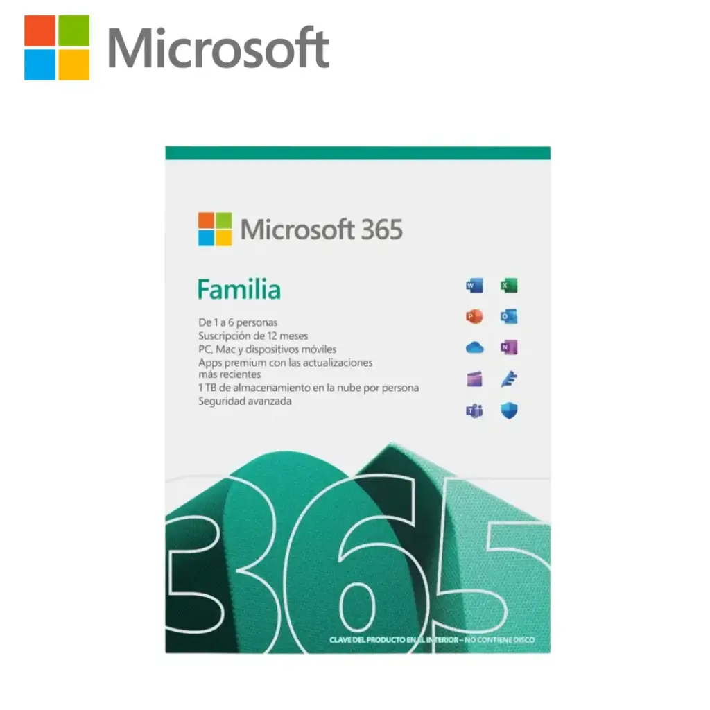 Microsoft Office 365, 30 dispositivos 6 personas