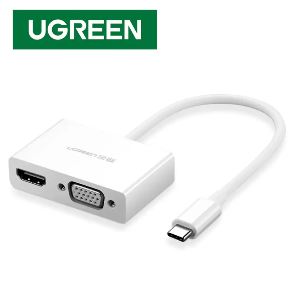 Convertidor USB-C a HDMI + VGA UGREEN 30843
