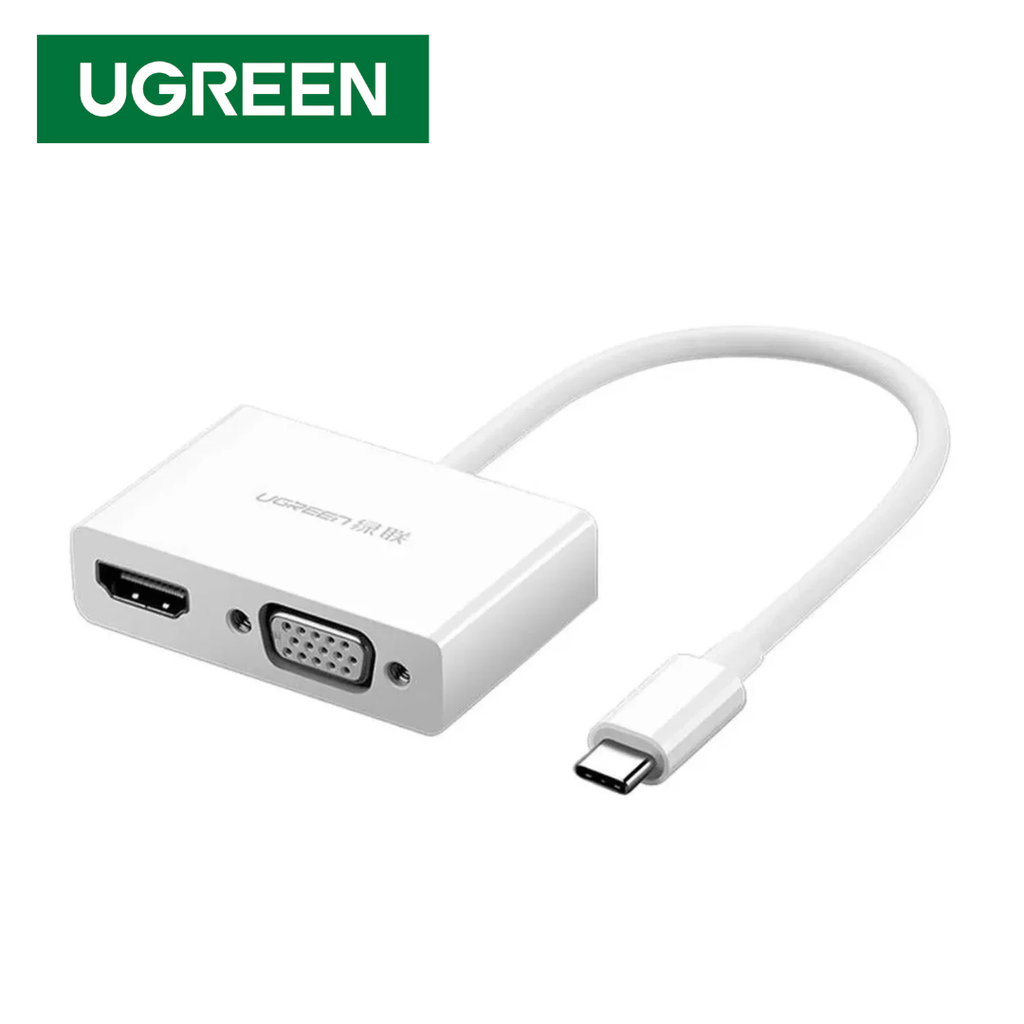Convertidor USB-C a HDMI + VGA UGREEN 30843