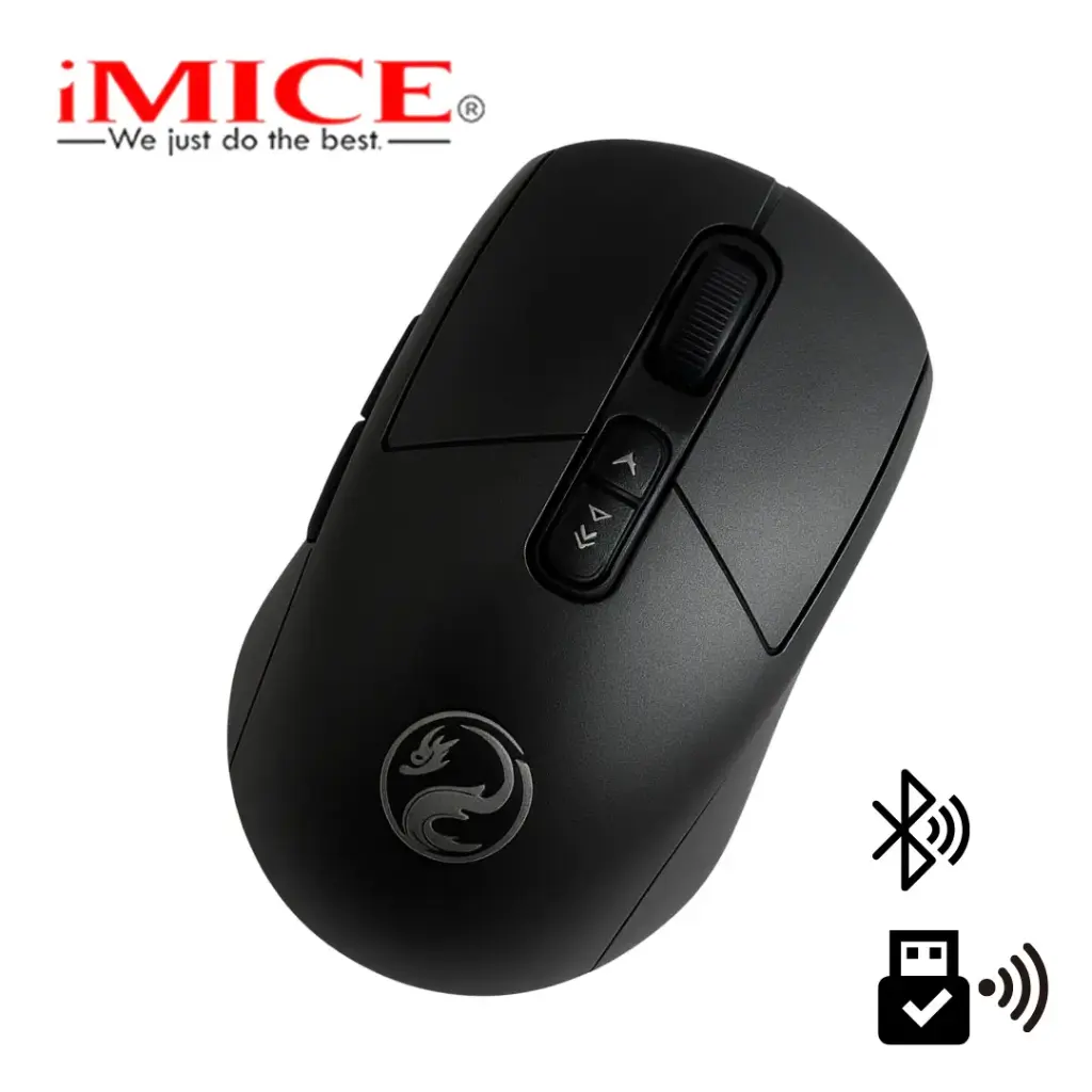 Mouse Inalámbrico Recargable IMICE W-911 