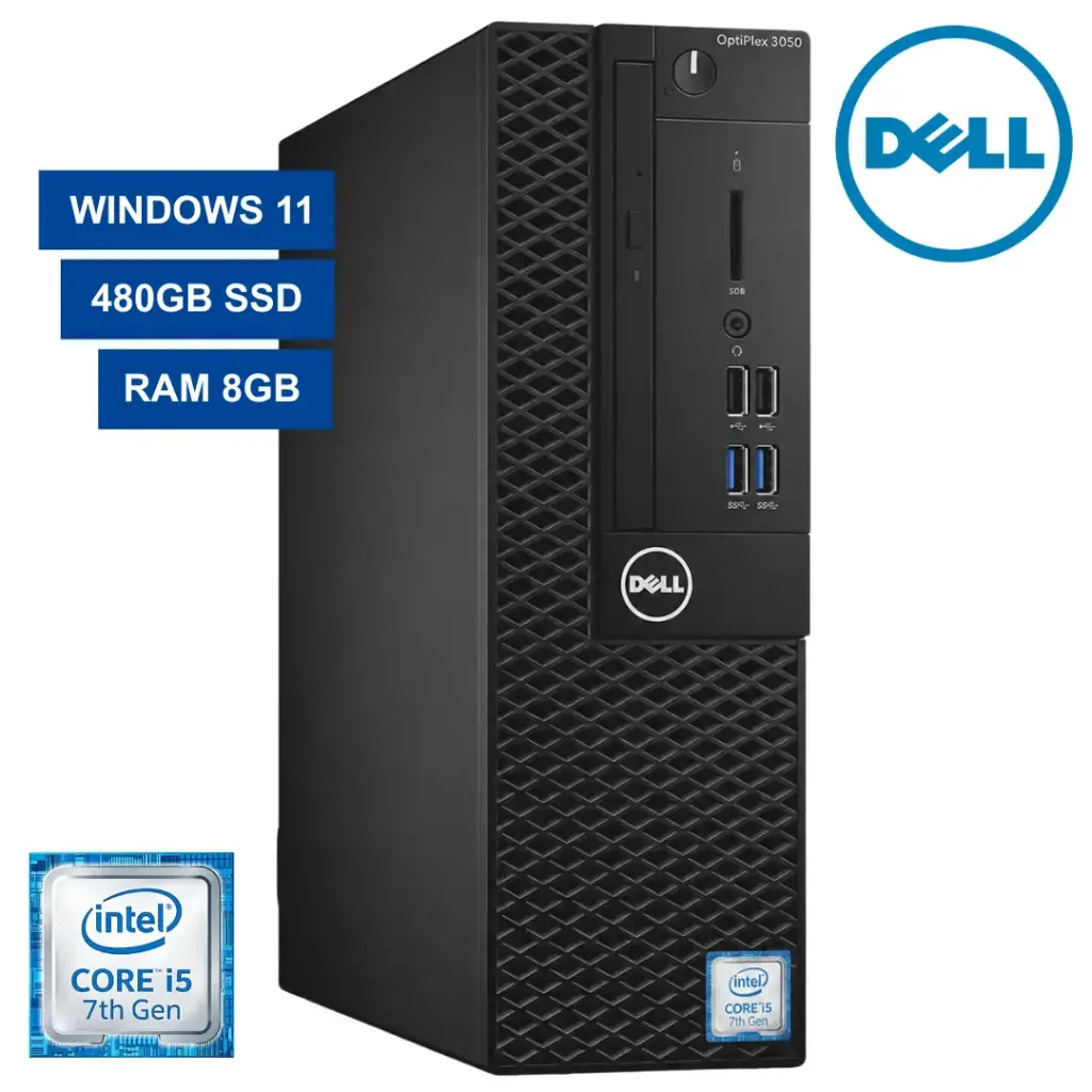 CPU DELL Core i5 Optiplex 3050 7GN Remanufacturado