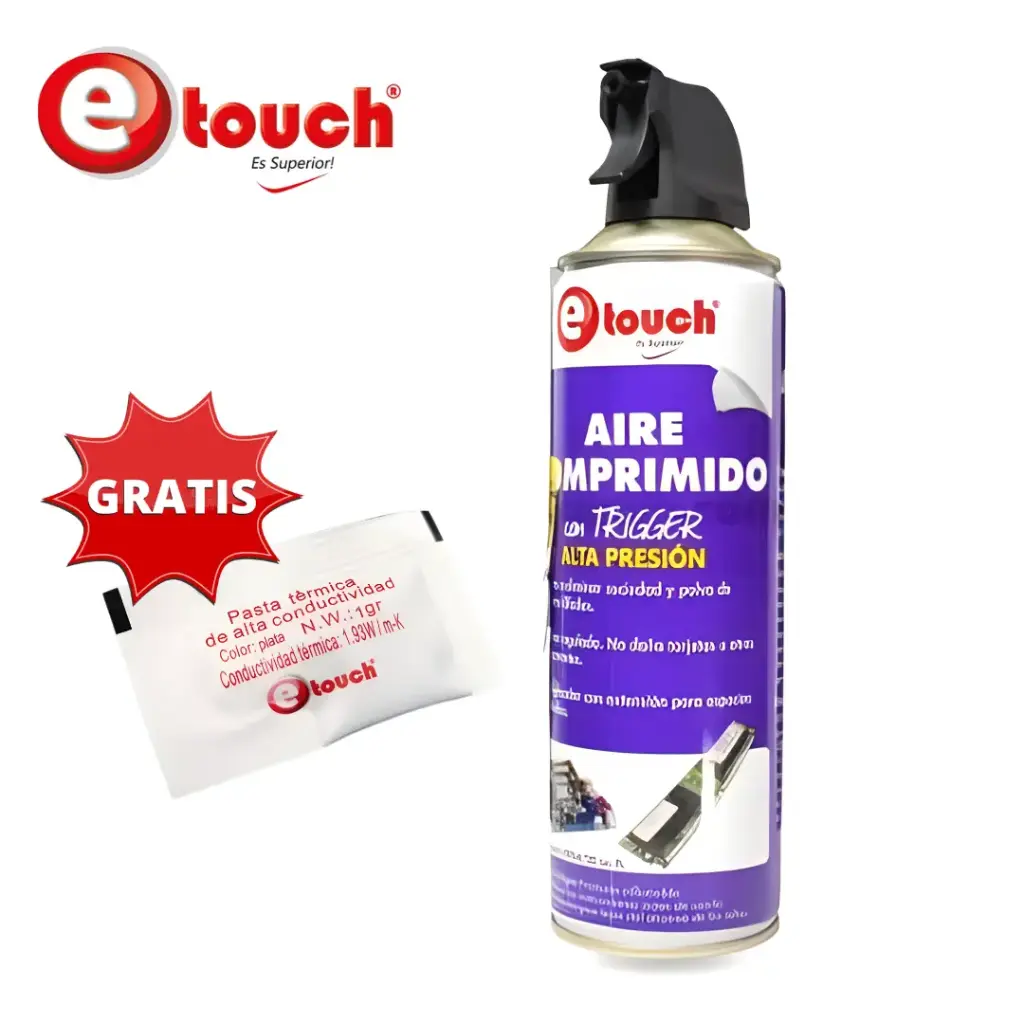 Aire Comprimido ETOUCH 590ml, 20oz