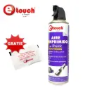 Aire Comprimido ETOUCH 590ml, 20oz