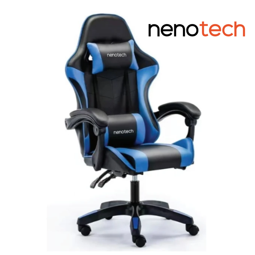 Silla Gaming Essential Nenotech Azual con Negro