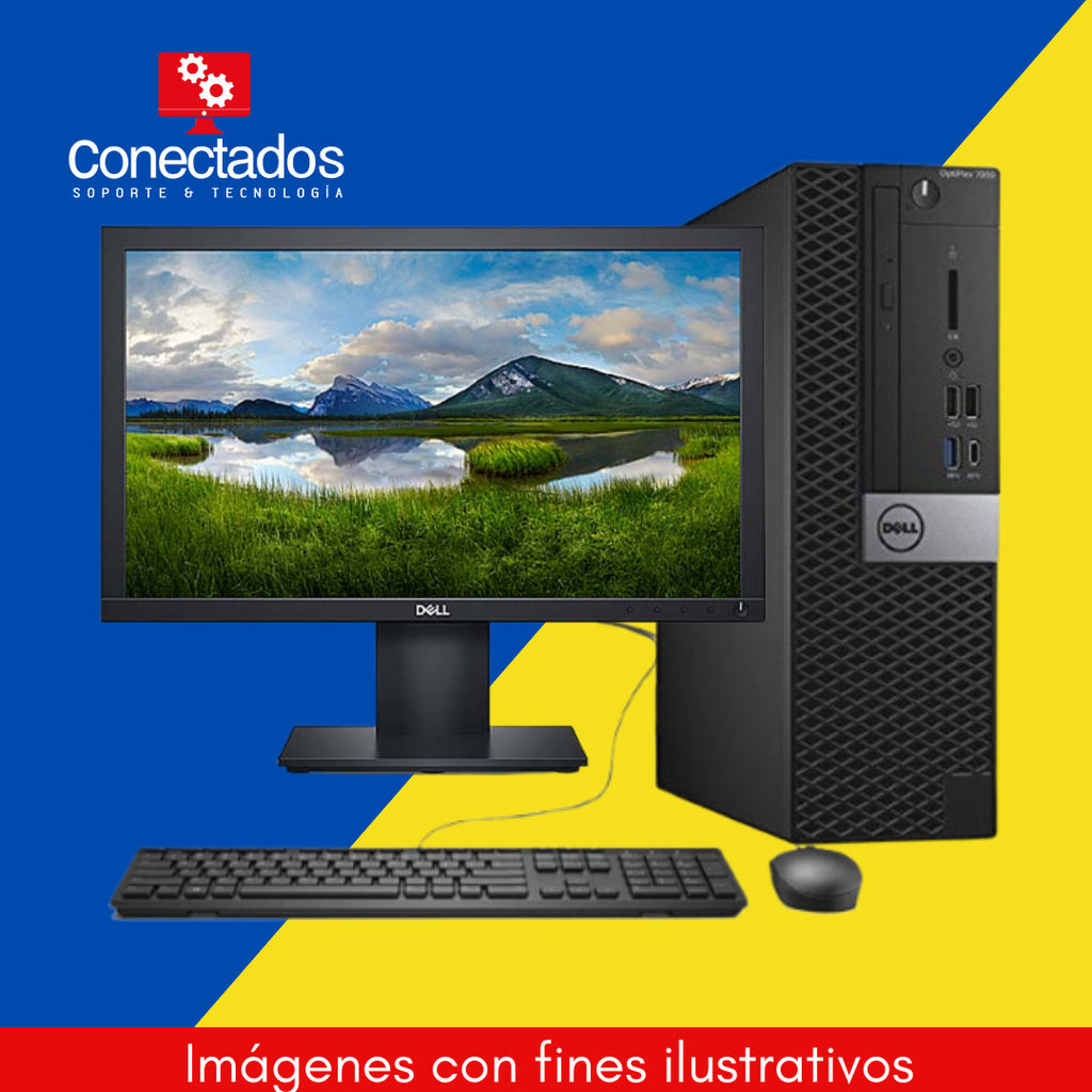 Combo Core i3 CPU, Monitor, Teclado y Mouse