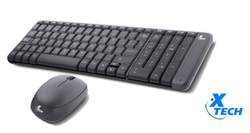 Combo, teclado y mouse inalámbrico XTECH XTK310S