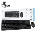 Combo Teclado y Mouse inalámbrico XTECH XTK311S