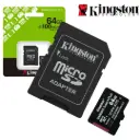 Memoria Micro SD 64GB KINGSTON 100MB/s CANVAS Select Plus