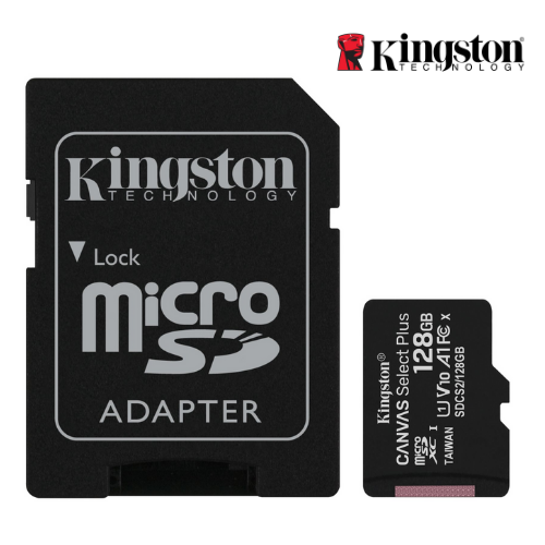 Memoria micro SD 128GB 100 MB/s KINGSTON