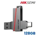 Memoria USB 3.2 128GB HIKSEMI Dual Slim Conexión USB y C
