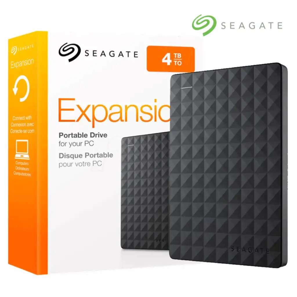 Disco Duro Externo SEAGATE EXPANSION 4TB