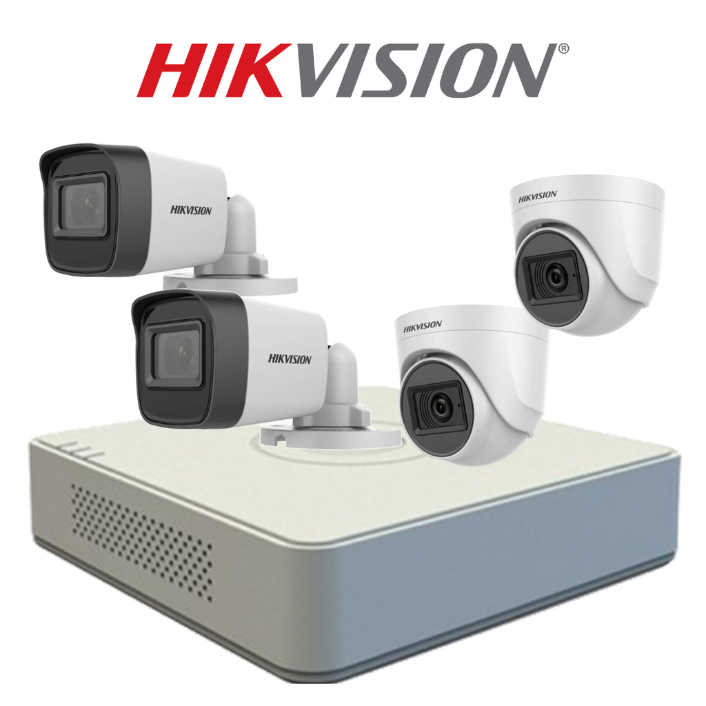 Kit de 4 Cámaras de Seguridad 1080 Full HD 