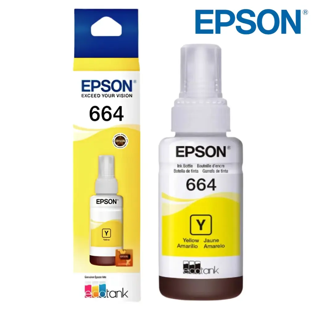 Tinta EPSON 664 Amarillo Original