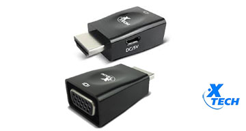 Adaptador HDMI a VGA XTECH XTC361