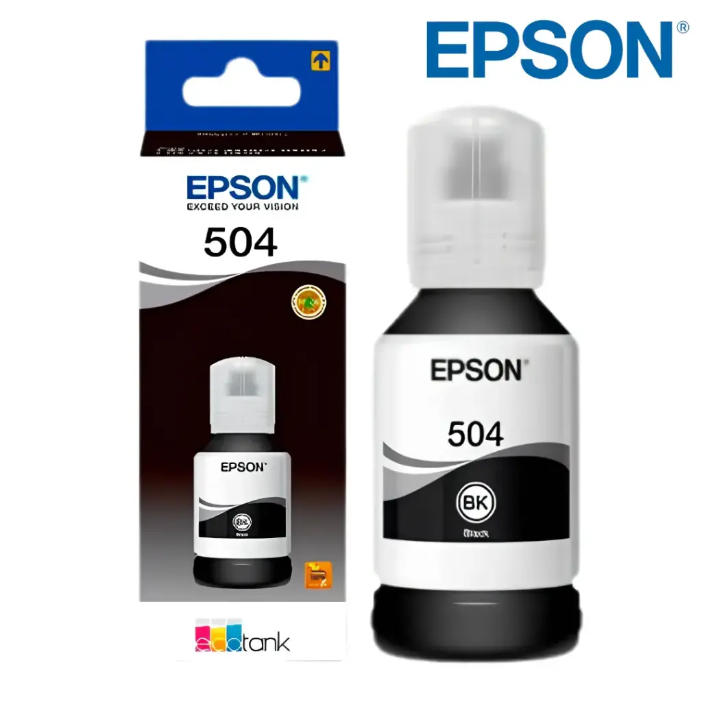 Tinta EPSON 504 Negro Original