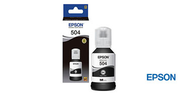 Tinta EPSON T504 Negro Original