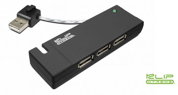 HUB de 4 Puertos USB KLIP XTREME