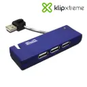 Hub de 4 puertos USB 2.0 KLIPXTREME KUH400A