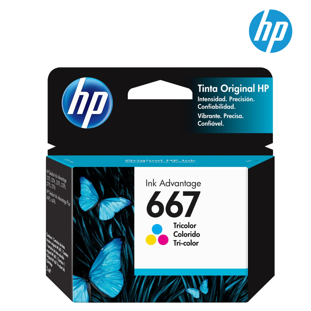 Cartucho Original HP 667 Color