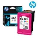 Cartucho Original HP 667 Color