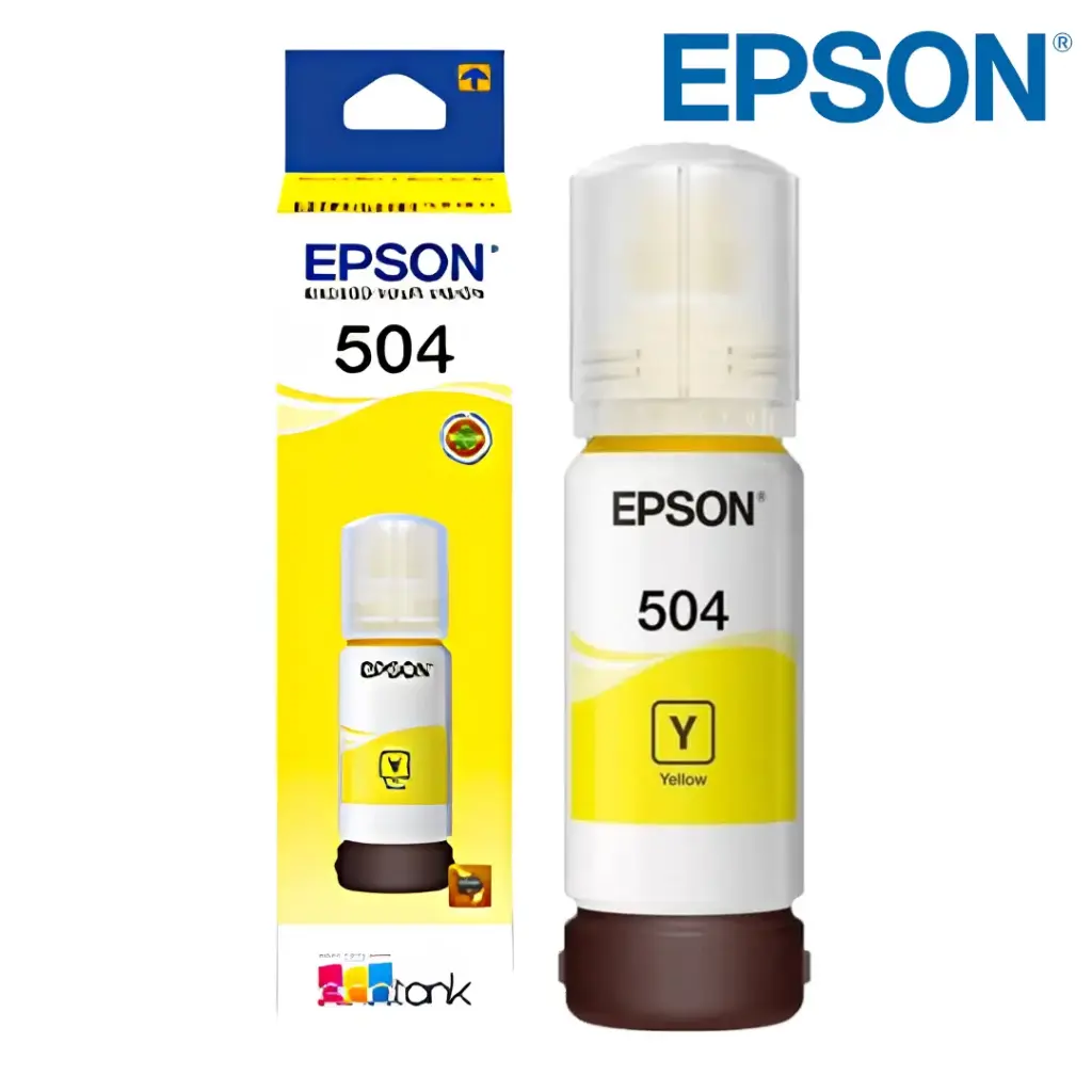 Tinta EPSON 504 Amarillo Original
