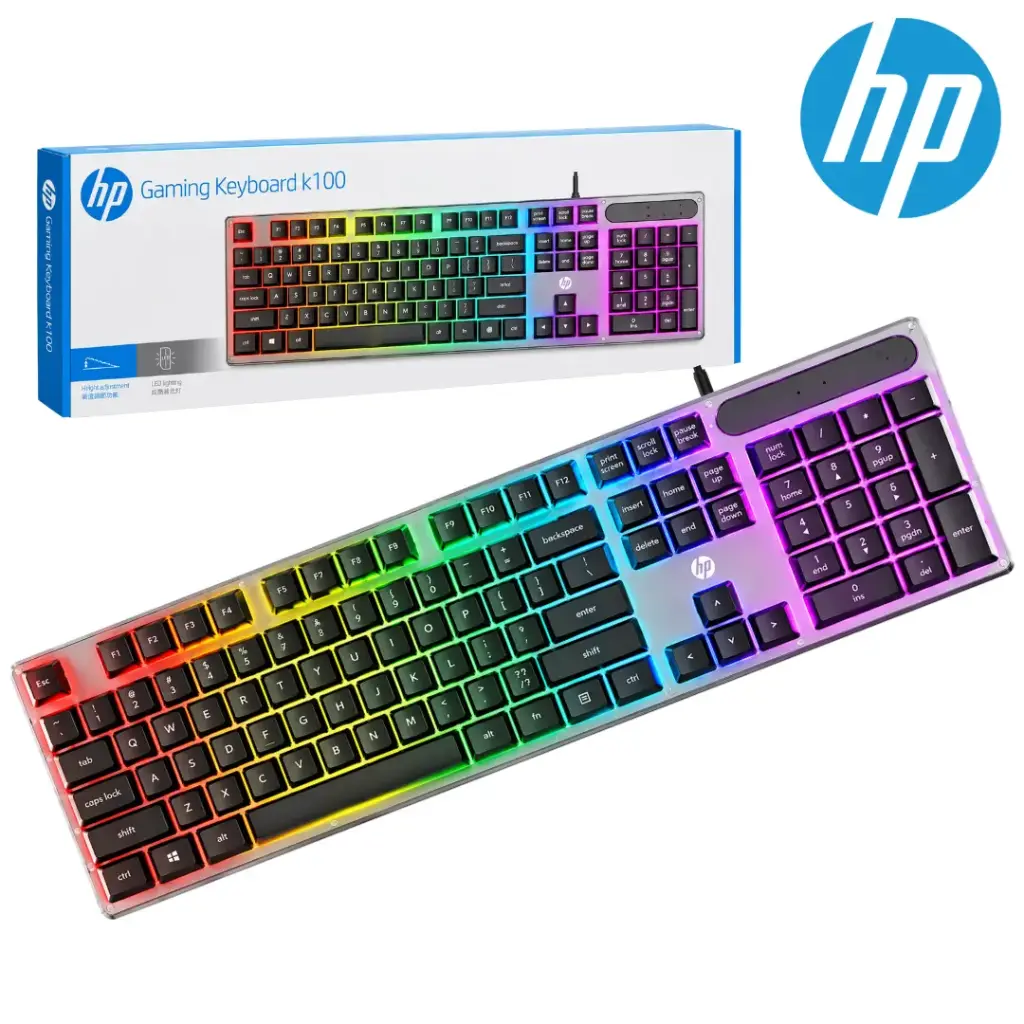 Teclado Gamer HP k100