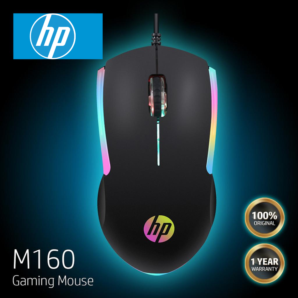 Mouse Gamer HP 3 botones M160