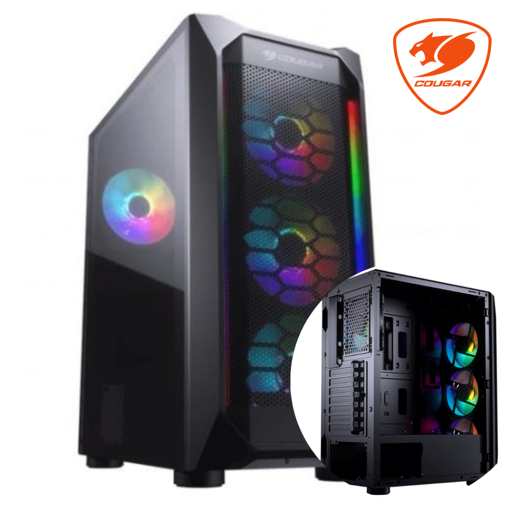 Case Gaming Cougar MX410-G RGB Media Torre Sin Fuente