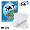 Papel Fotografico Glossy Adhesivo NKT 115gms Carta (1 hoja)