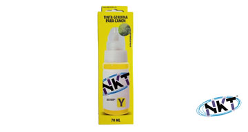 Tinta genuina NKT para canon Amarillo