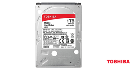 Disco Duro Rígido Interno HDD Toshiba 1TB